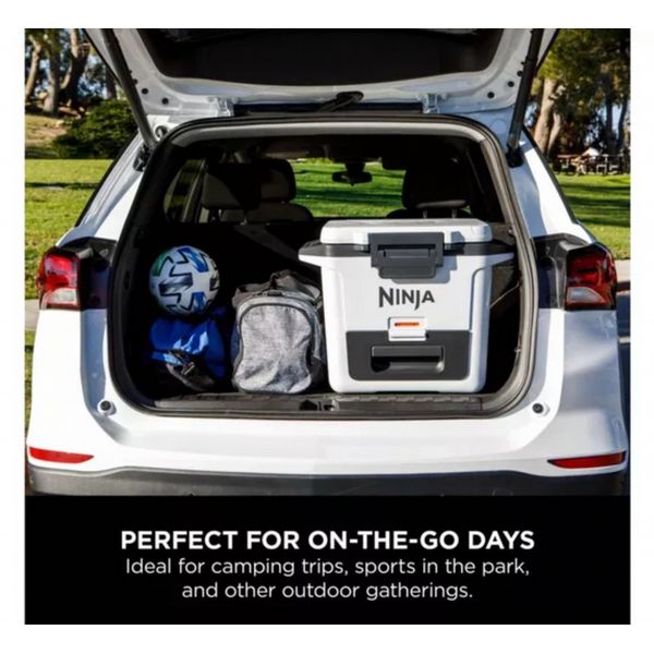 Ninja Fb131Ukwh Frostvault 28L Hard Cooler With Dry Zone - Cloud White
