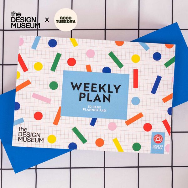 Design Museum A4 Weekly Planner Pad | Dots & Grids