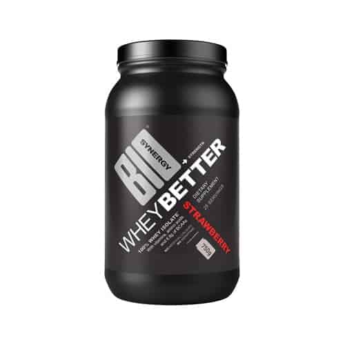 BIO-SYNERGY - Whey Better 100% Protein - Strawberry - 2.25Kg - vegetarian