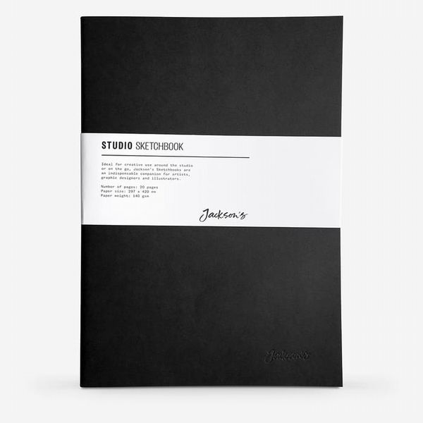 Jackson's : Studio Sketchbook : 140gsm : 40 Pages : A3 Portrait