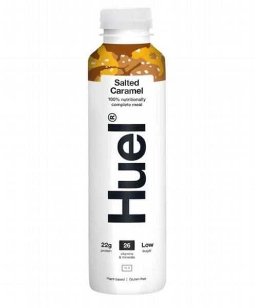 HUEL 100% Nutritionally Complete Meal Drink - Salted Caramel 500ml (8 pack)